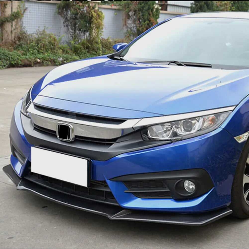 Lame Avant Pare-chocs (Carbone) Honda Civic Sedan X 2016-2021 photo 2