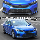 Honda Civic Sedan 2021- Lame avant V1 (Plastique) photo 3