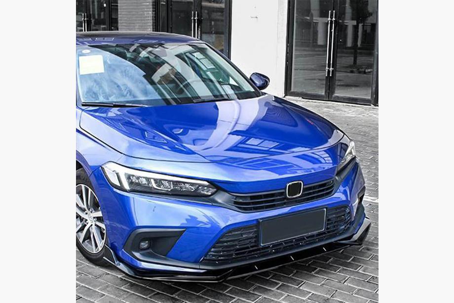 Honda Civic Sedan 2021- Lame avant V1 (Plastique) Photo 2