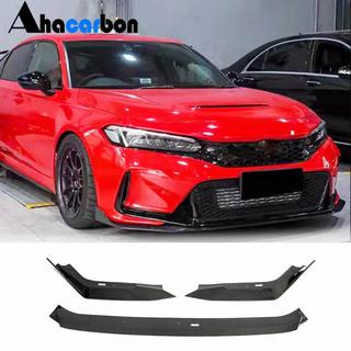 Lame avant pare-chocs V2 (Carbone) Honda Civic HB 2021- photo 1