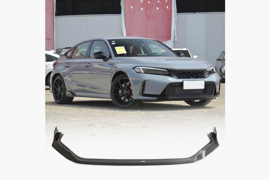 Honda Civic HB 2021- Lame de Pare-chocs Avant V3 (Carbone) Image