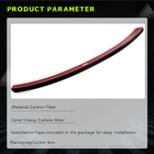Honda Civic HB 2021- Casquette de Spoiler (Carbone) photo 5