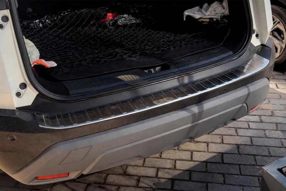Nissan X-trail T33/Rogue 2022- Protection de pare-chocs arrière Carmos (pour e-Power, acier inoxydable, mat) Photo 6