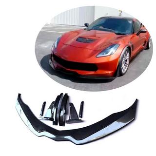 Lame Avant Pare-chocs (2013-2017, Carbone) Chevrolet Corvette C7 2013-2019 photo 1