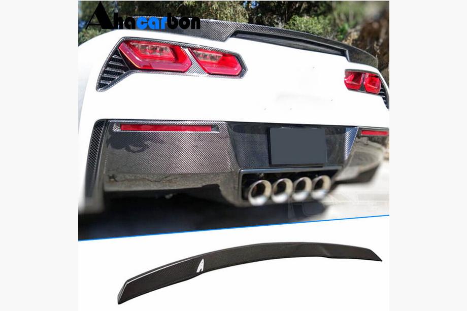 Chevrolet Corvette C7 2013-2019 Spoiler (Carbone) Image