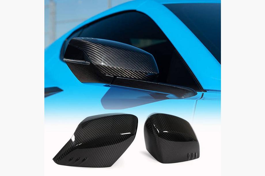 Chevrolet Corvette C8 2019- Coques de Rétroviseurs (2019-2022, Carbone) Image