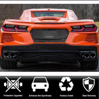 Cache de coffre en carbone (2019-2022, Carbone) Chevrolet Corvette C8 2019- photo 2