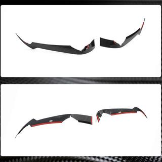 Caches de Pare-chocs Avant Carbone (2019-2022) Chevrolet Corvette C8 2019- photo 4