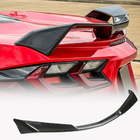 Chevrolet Corvette C8 2019- Aileron V2 (Carbone) photo 1