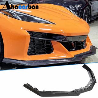 Lame avant de pare-chocs (pour Z06, 2020-2024, Carbone) Chevrolet Corvette C8 2019- photo 1