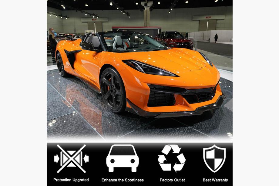 Chevrolet Corvette C8 2019- Diffuseur de Pare-chocs Arrière (pour Z06, 2022-2024, Carbone) Photo 5