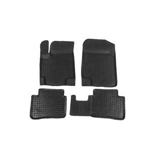 Tapis en caoutchouc avec rebord (4 pcs, Polytep) Hyundai Accent 2006-2010 photo 1