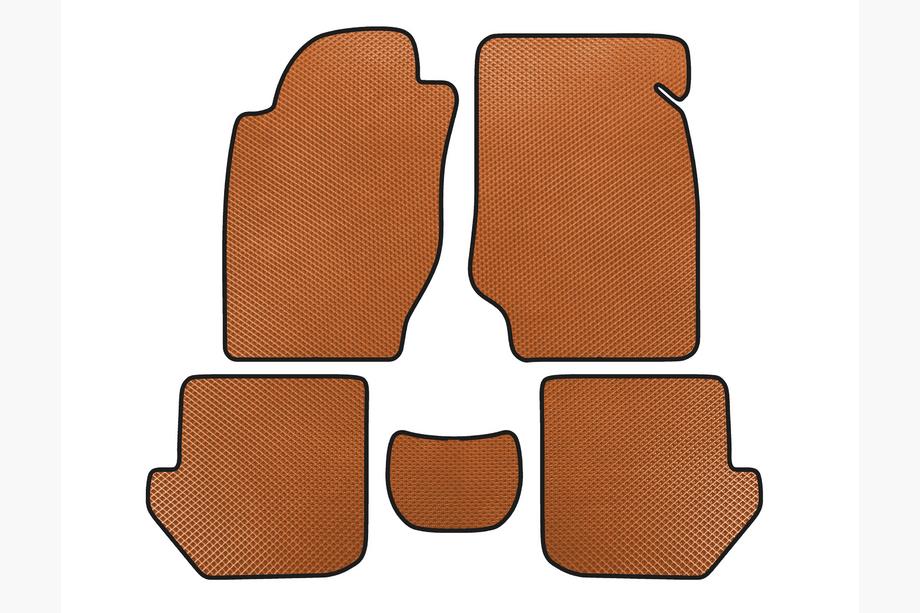 Toyota Rav 4 1996-2001 Tapis de sol EVA (Orange) Image