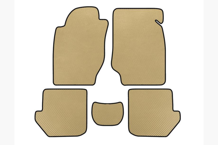 Toyota Rav 4 1996-2001 Tapis de sol EVA (Beige) Image