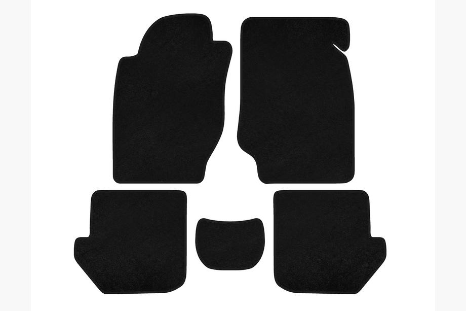 Toyota Rav 4 1996-2001 Tapis de sol textile Premium (noir) Image