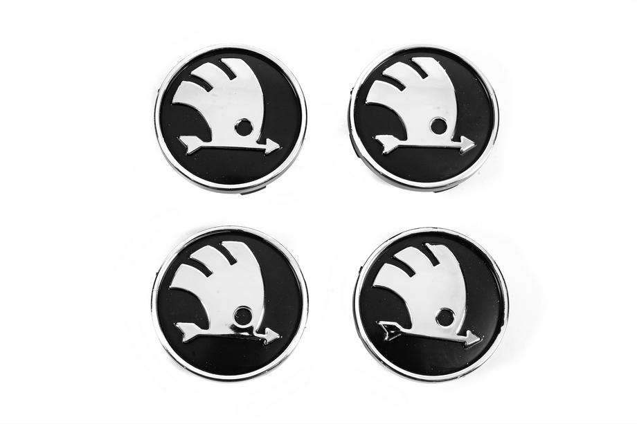 Skoda Enjoliveurs de jante 60/56mm 9068 (4 pcs) Image