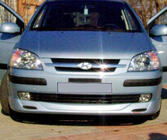 Hyundai Getz 2002- Lame avant inférieure (à peindre) photo 5