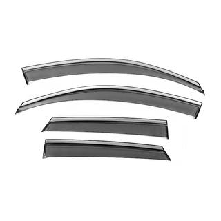 Deflecteurs de Vitres avec Moulure Chromee Niken Luxury (4 pcs) photo 2