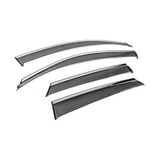 Deflecteurs de Vitres avec Moulure Chromee Niken Luxury (4 pcs) photo 4