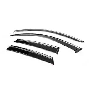 Deflecteurs de Vitres avec Moulure Chromee Niken Luxury (4 pcs) photo 2