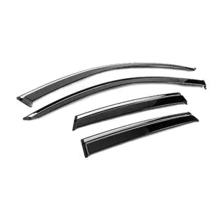 Deflecteurs de Vitres avec Moulure Chromee Niken Luxury (4 pcs) photo 3