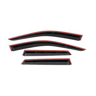 Deflecteurs de Vitres avec Moulure Chromee Niken Luxury (4 pcs) photo 4