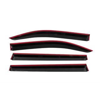Deflecteurs de Vitres avec Moulure Chromee Niken Luxury (4 pcs) Fiat Doblo III 2023- photo 4