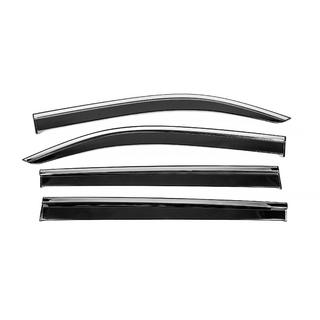 Deflecteurs de Vitres avec Moulure Chromee Niken Luxury (4 pcs) photo 1