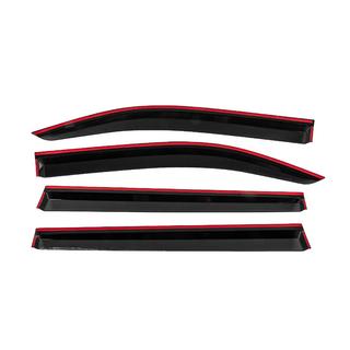 Deflecteurs de Vitres avec Moulure Chromee Niken Luxury (4 pcs) photo 4