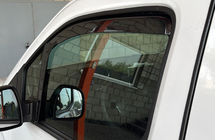 Opel Combo 2019- Déflecteurs de vent à insérer Niken Luxury (2 pcs) photo 2