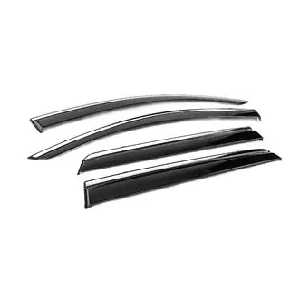 Deflecteurs de Vitres avec Moulure Chromee Niken Luxury (4 pcs) photo 3