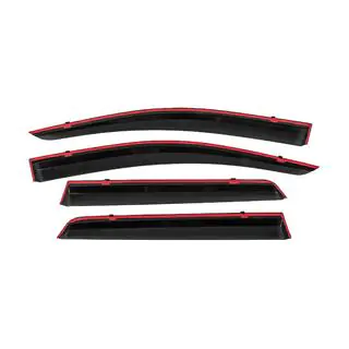 Deflecteurs de Vitres avec Moulure Chromee Niken Luxury (4 pcs) photo 4