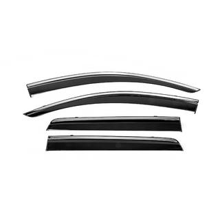 Deflecteurs de Vitres avec Moulure Chromee Niken Luxury (4 pcs) photo 1