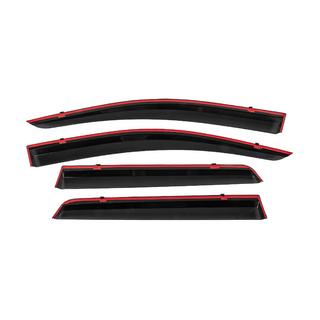 Deflecteurs de Vitres avec Moulure Chromee Niken Luxury (4 pcs) photo 4