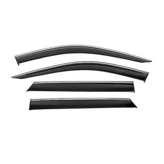 Deflecteurs de Vitres avec Moulure Chromee Niken Luxury (4 pcs)