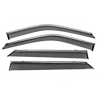 Deflecteurs de Vitres avec Moulure Chromee Niken Luxury (4 pcs) photo 1