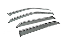 Ford Explorer 2011-2019 Deflecteurs de Vitres avec Moulure Chromee Niken Luxury (4 pcs) photo 3
