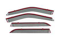 Ford Explorer 2011-2019 Deflecteurs de Vitres avec Moulure Chromee Niken Luxury (4 pcs) photo 4