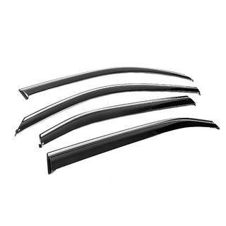 Déflecteurs de Fenêtre avec Moulure Chromée Niken Luxury (EU/Asie, 4 pcs) photo 3