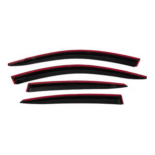 Deflecteurs de Vitres avec Moulure Chromee Niken Luxury (4 pcs) Hyundai Ioniq 6 2022- photo 4