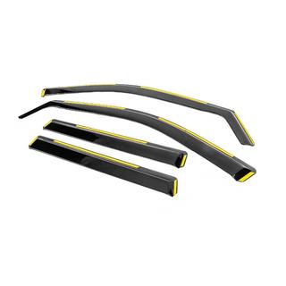 Déflecteurs d'air encastrables Niken Luxury (4 pcs) Jeep Grand Cherokee WK2 2010-2021 photo 2