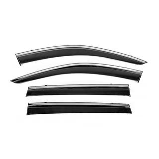 Deflecteurs de Vitres avec Moulure Chromee Niken Luxury (4 pcs) Jeep Cherokee KL 2013- photo 1