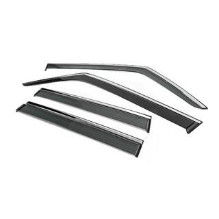 Deflecteurs de Vitres avec Moulure Chromee Niken Luxury (4 pcs) photo 2