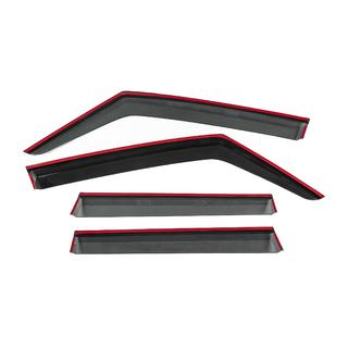 Deflecteurs de Vitres avec Moulure Chromee Niken Luxury (4 pcs) photo 4