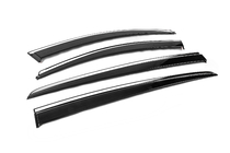 Kia Sportage 2015-2021 Deflecteurs de Vitres avec Moulure Chromee Niken Luxury (4 pcs) photo 4