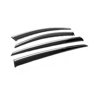 Deflecteurs de Vitres avec Moulure Chromee Niken Luxury (4 pcs) Kia Sportage 2015-2021 photo 4
