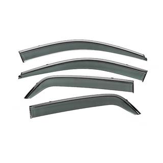 Deflecteurs de Vitres avec Moulure Chromee Niken Luxury (4 pcs) Kia Sportage 2004-2010 photo 4