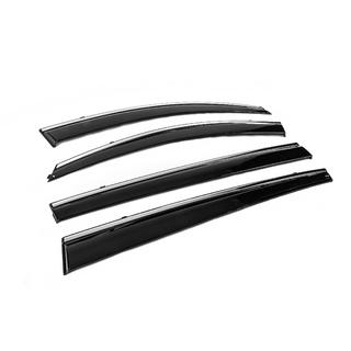 Deflecteurs de Vitres avec Moulure Chromee Niken Luxury (4 pcs) Kia Sportage 2010-2015 photo 4