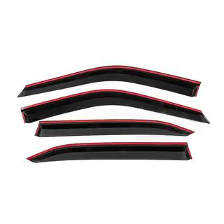 Deflecteurs de Vitres avec Moulure Chromee Niken Luxury (4 pcs) photo 4