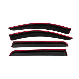 Deflecteurs de Vitres avec Moulure Chromee Niken Luxury (4 pcs) Mitsubishi L200 2015-2024 photo 4